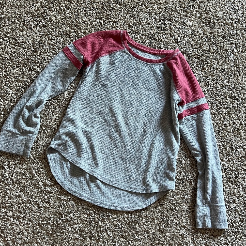 SO Girls Long Sleeve T-shirt Size 7